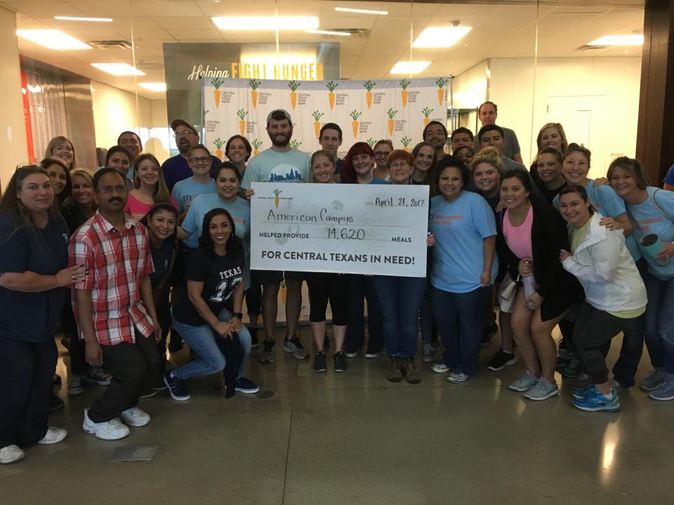 ACC team volunteers with our charity partner, the Boys and Girls Club of the Austin Area