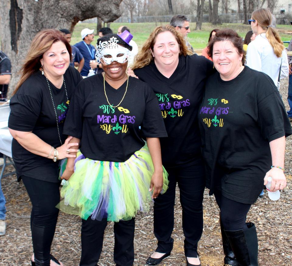 Service Partners celebrate Mardi Gras