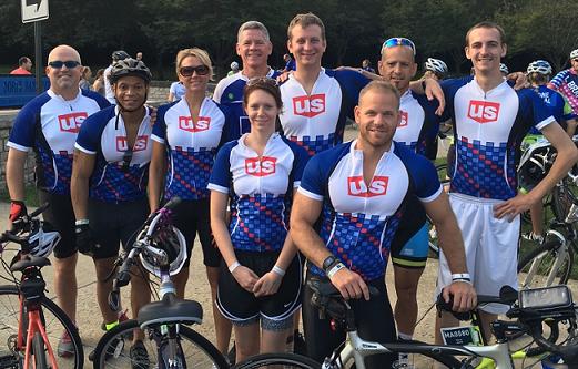 U.S. Bank employees in Columbus, Ohio, participated in a 50 mile bike tour to raise funds cancer research