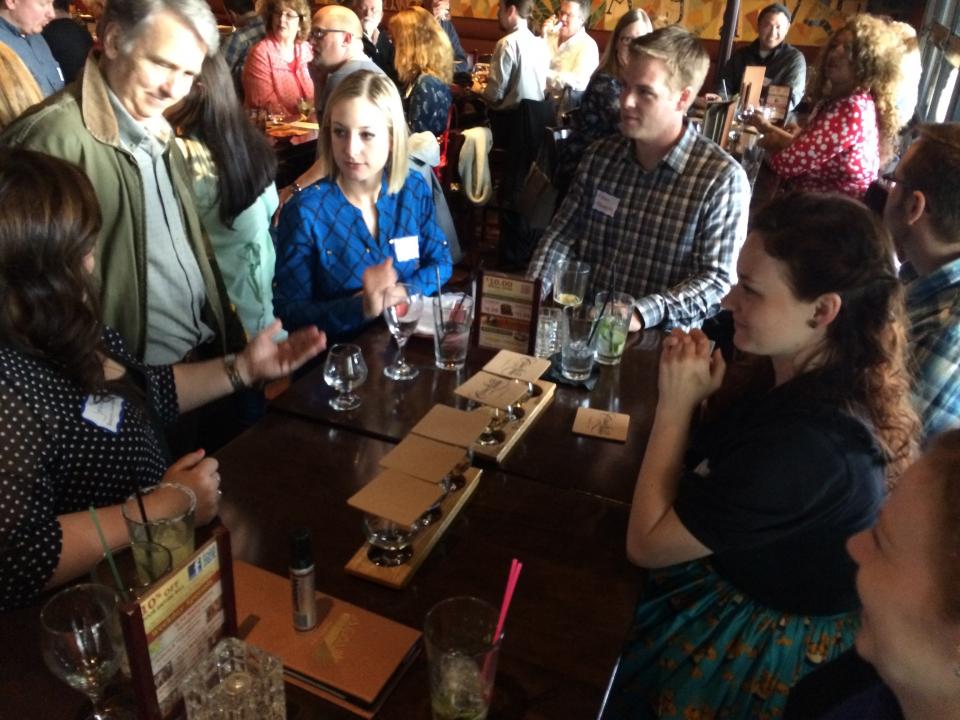 Everything is educational - even a group tequila tasting!