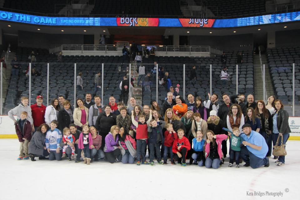 Family Night at Icemen Hockey Game
