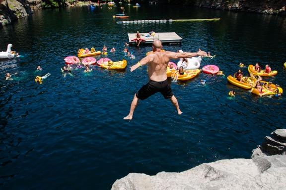 Family Fun Day. Each year, instead of a Staff Retreat we have a Staff Advance (we believe the Church never retreats and should always be moving forward). On the last day, we have a huge family fun day including an epic belly flop contest.