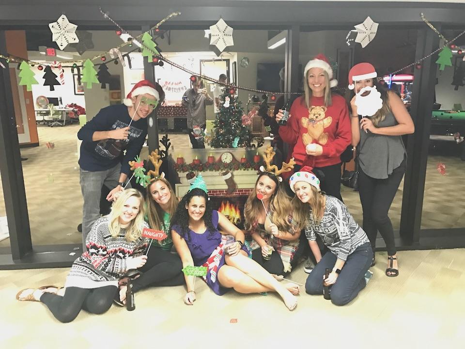 Christmas came early at Squaremouth in 2016. Employees decorated the office and held a Christmas party in November to surprise a colleague.