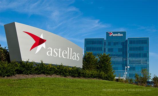 Astellas employees meet to collaborate