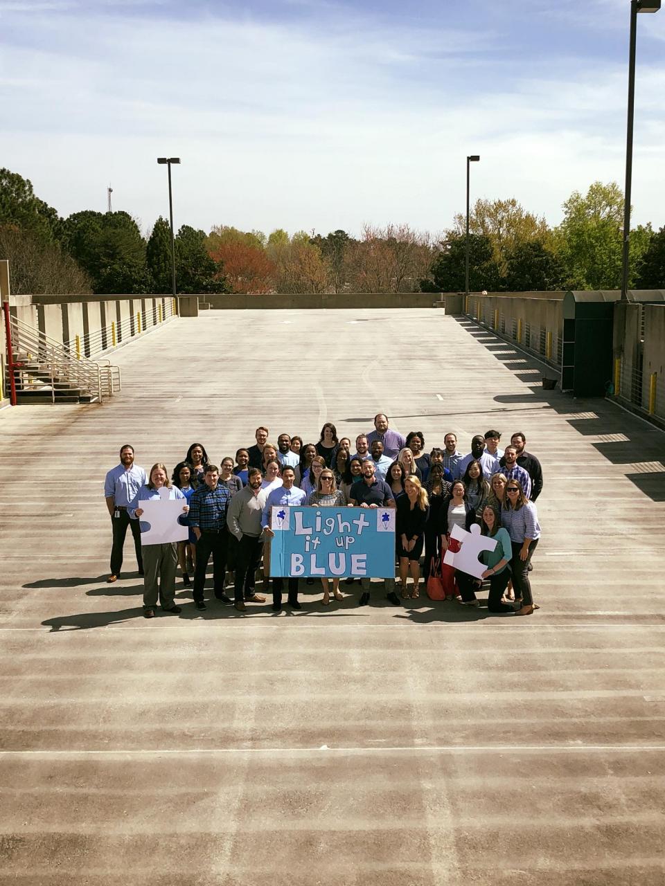 We make sure to support a cause that is near and dear to ours and our candidates’ hearts by wearing blue on Autism Awareness Day. Many of our team members also donate or volunteer with Autism Speaks.
