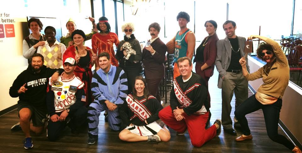 Our team goes all out to show off their creative skills at our annual Halloween costume contest! Skits, a catwalk, and plenty of giggles are involved.