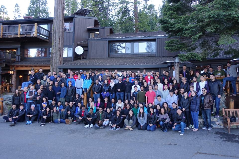 The entire company at our annual retreat in Lake Tahoe in 2017