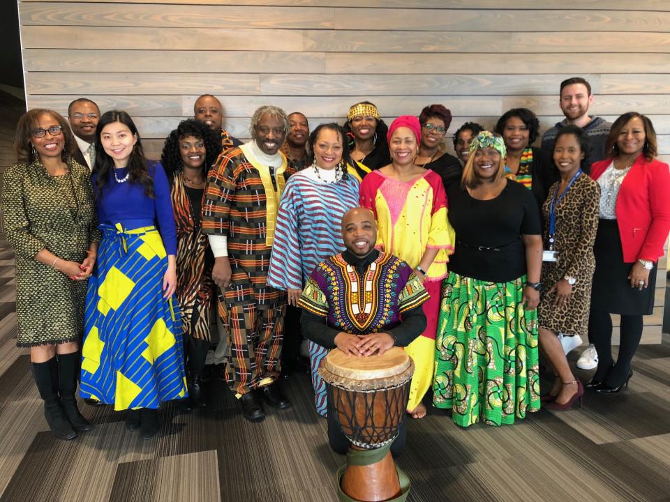 Employees from our Diversity Networking Association employee resource group came together to celebrate Black History Month. In addition to networking opportunities, the event featured poetry reading, an African dance presentation and a Swahili lesson.