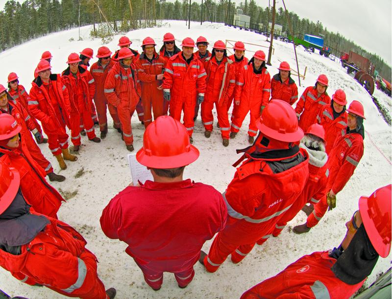 Halliburton starts every meeting with a safety moment