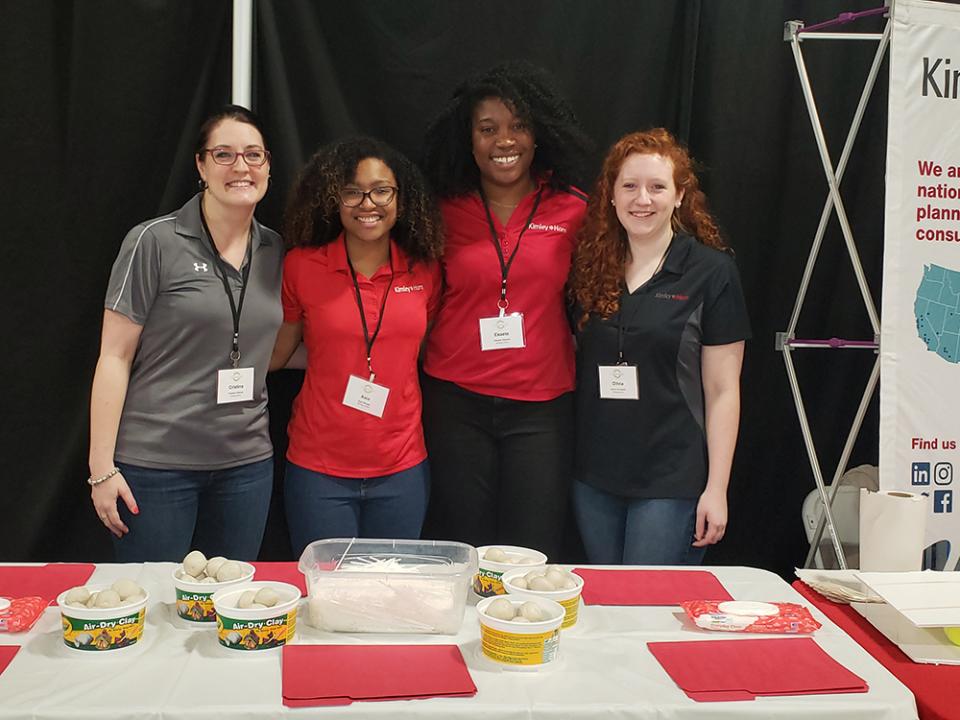 Alpharetta employees welcomed new teammates with a field day.