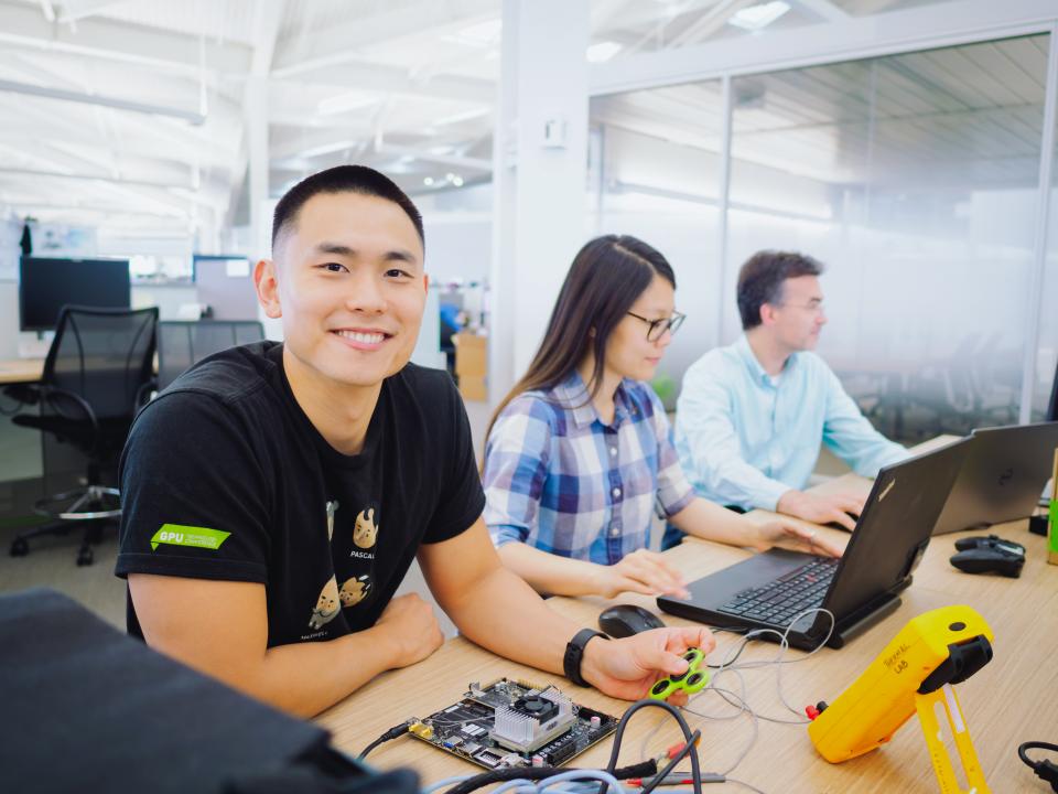 NVIDIA CEO Jensen Huang holds a virtual press conference from our Silicon Valley headquarters.
