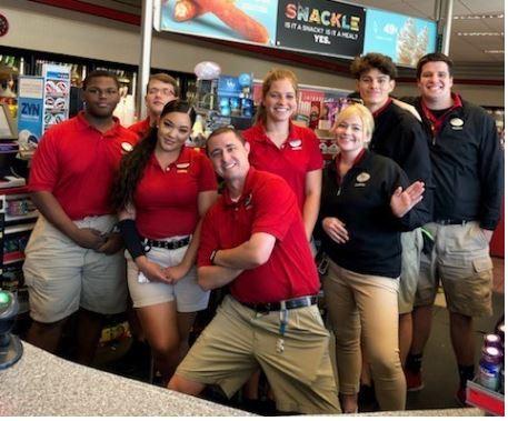 A smile is apart of the uniform at QuikTrip!