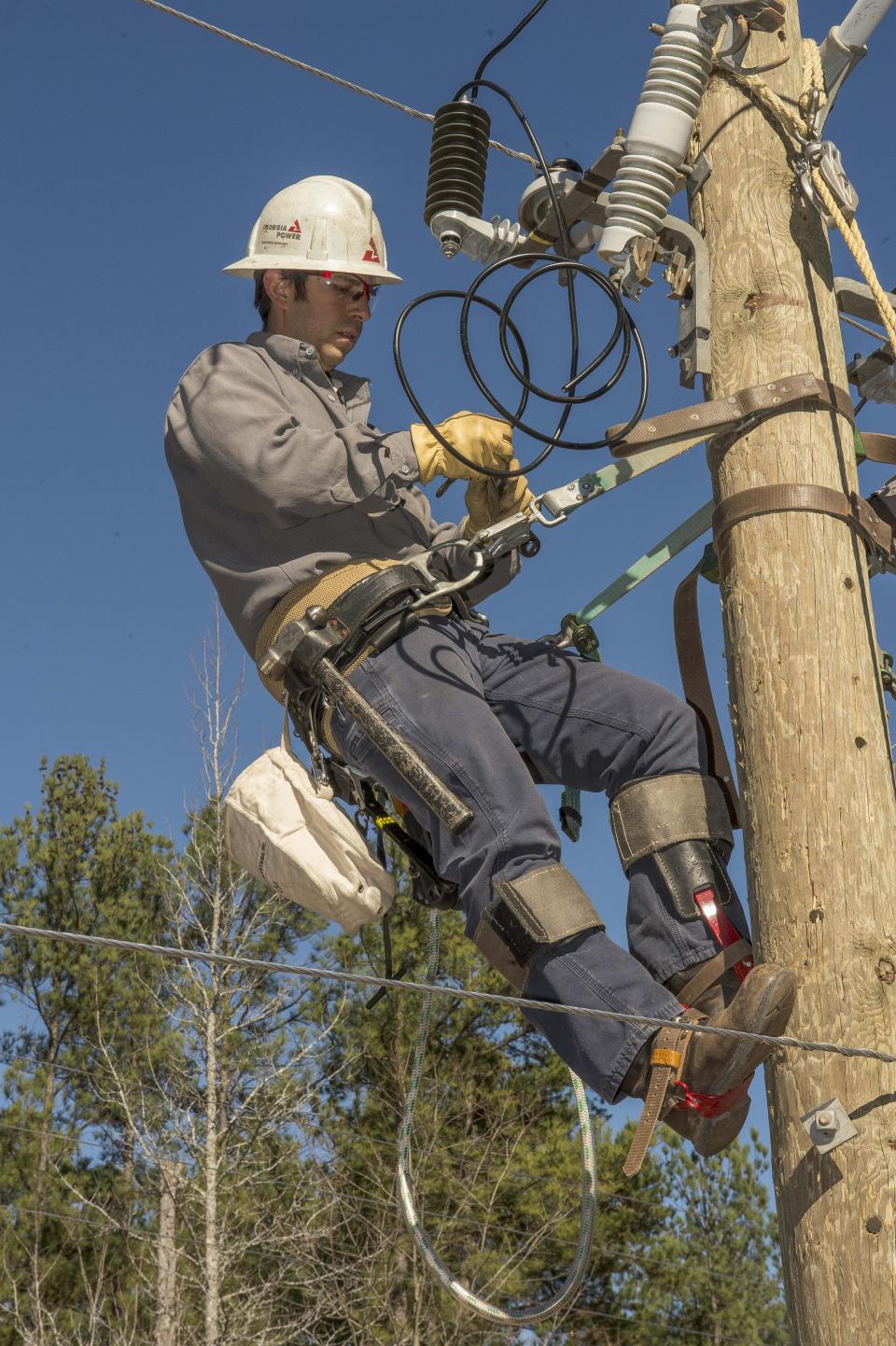 Matthew Ortiz is a lineman for Southern Company subsidiary Georgia Power.