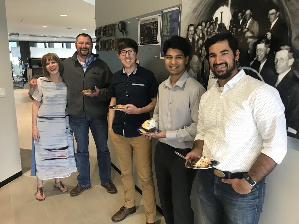 Corpus Christi Shows how We Celebrate Pi Day -- With Pie Of Course.