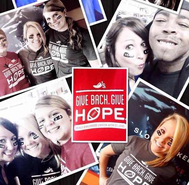 Give Back. Give Hope; St. Jude - UGC