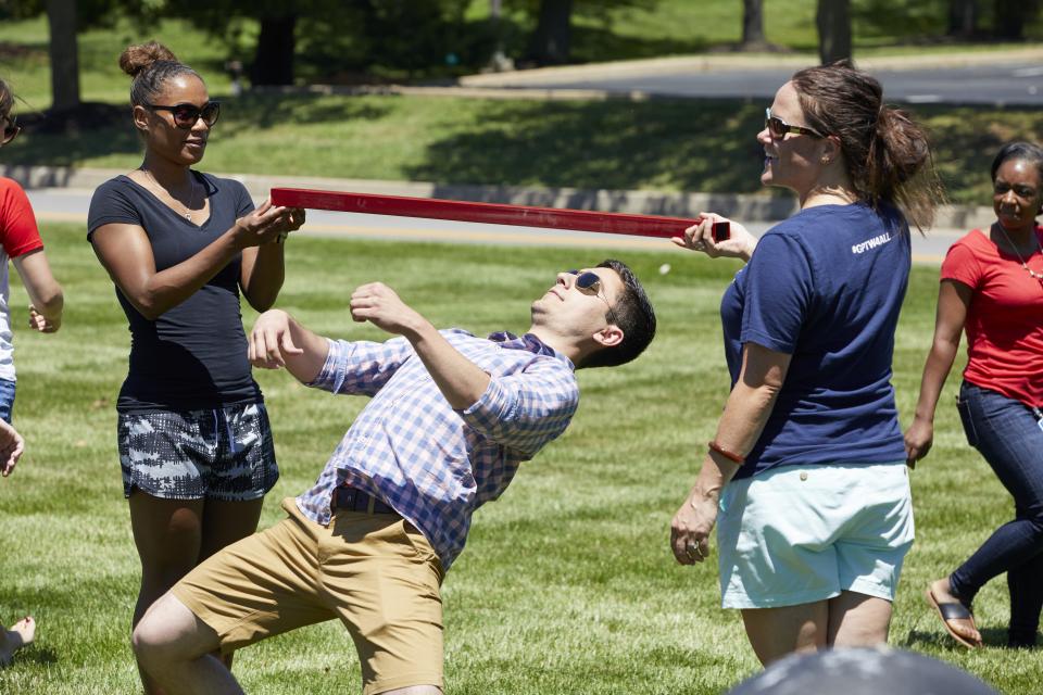 Limbo Contest at the Annual Summer Picnic