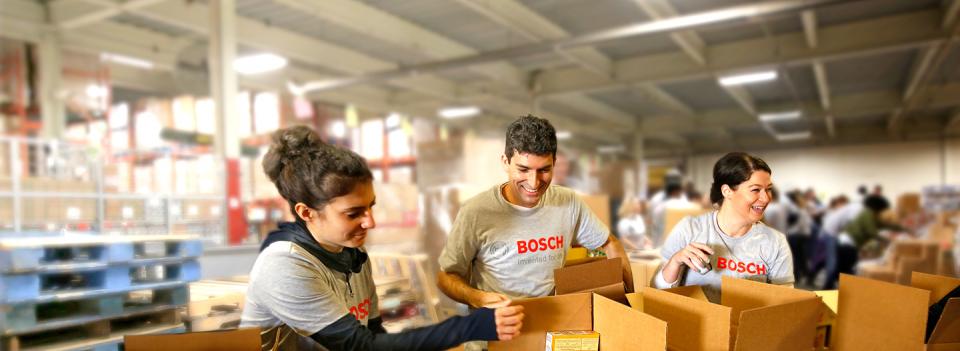Bosch associates giving back through United Way