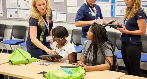 Girls Day Out summer camp supporting STEM education..