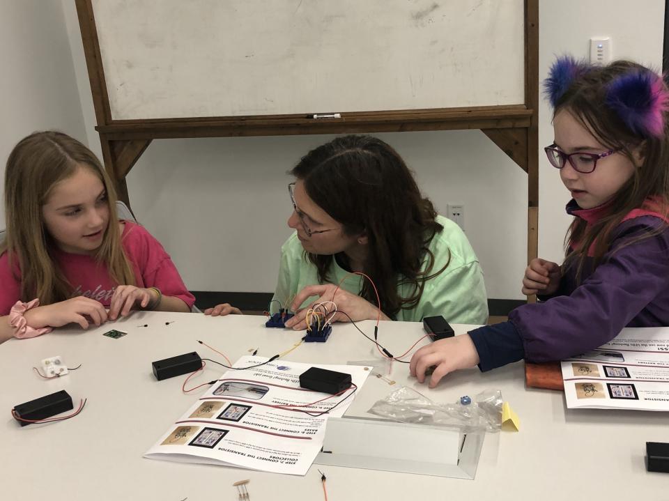 Cirrus Logic has several programs in place supporting STEM fields and females in technology roles, such as Girl Day at The University of Texas.