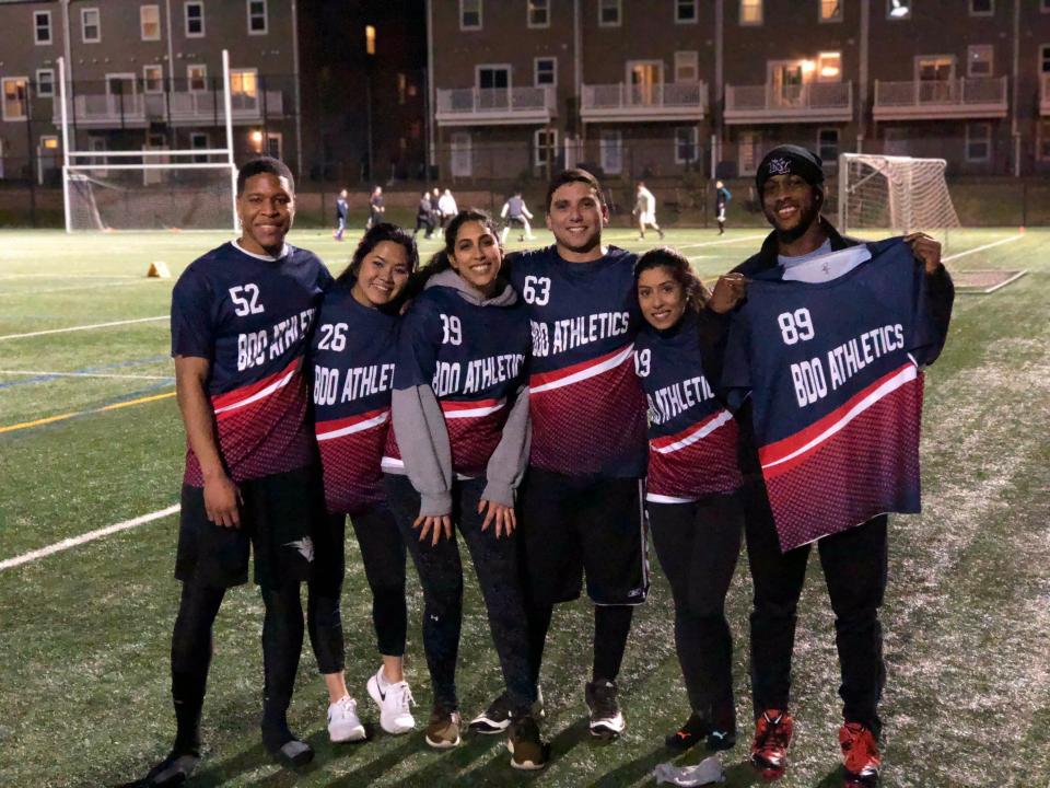 BDO professionals from the Greater Washington D.C. office took a break to play flag football.
