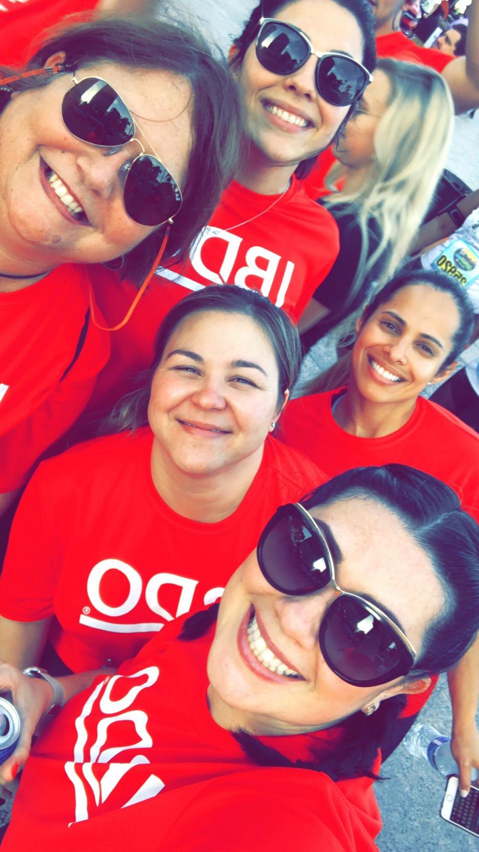 BDO professionals from the Miami office had some fun at the Mercedes-Benz Corporate Run!