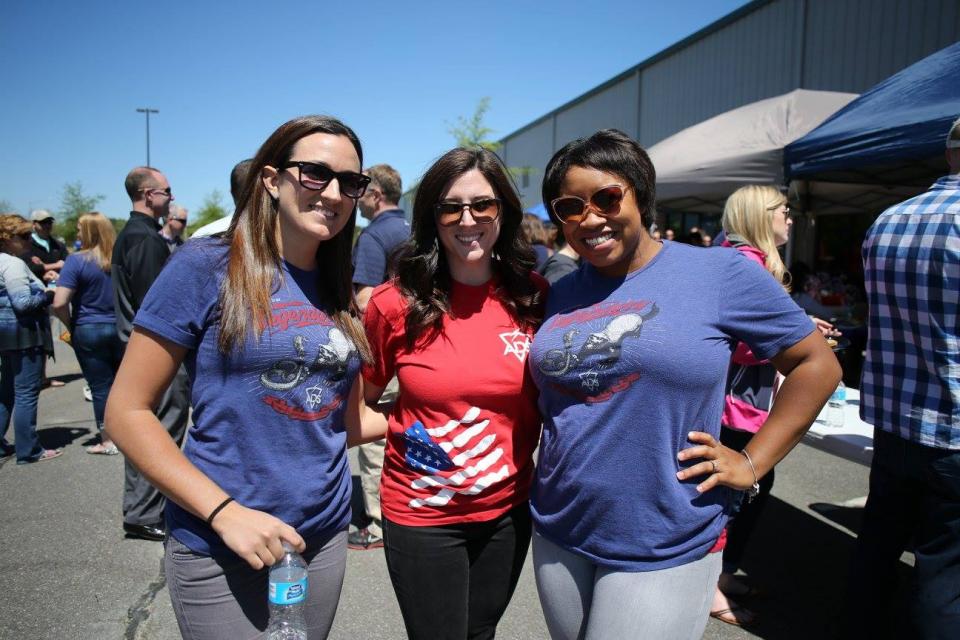 Everyone gets a t-shirt @ ADS' Warehouse Cookout!