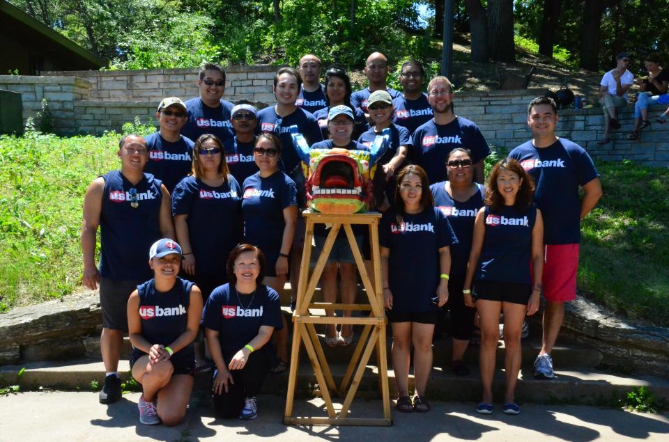Members of our Asian Heritage Business Resource Group participated in a local dragon boat race