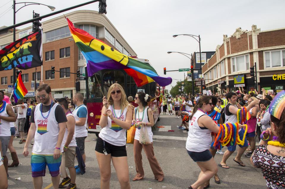 Guaranteed Rate participated in Chicago's annual Pride Parade in June.