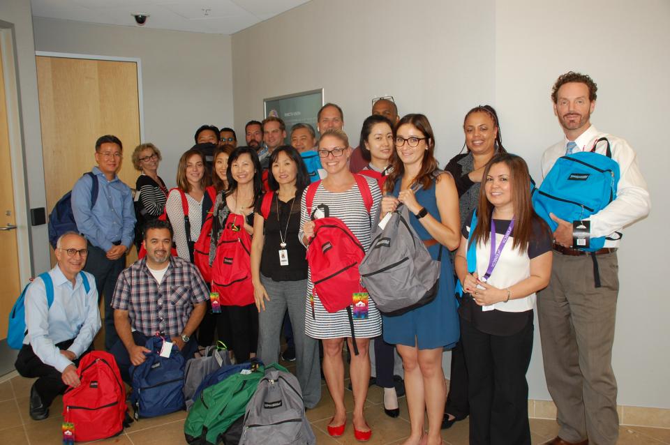 Kinecta Ice Cream truck provided some well deserved treats for front line workers giving out covid vaccinations.  