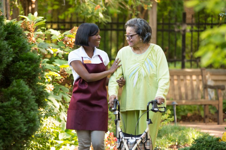 Our residents enjoy senior-friendly living spaces designed for comfort and safety. 
