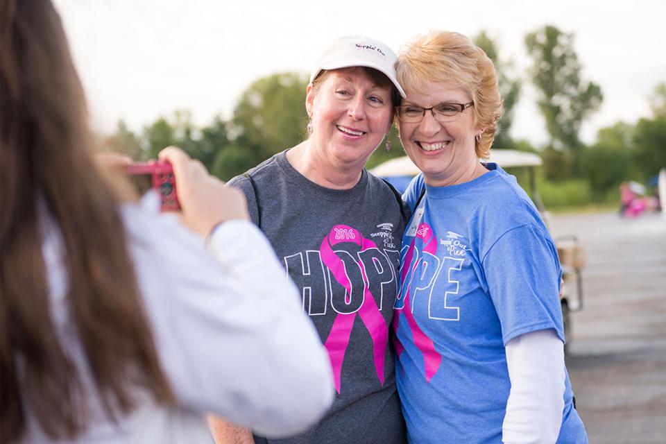 Stepping Out in Pink Cancer Walk