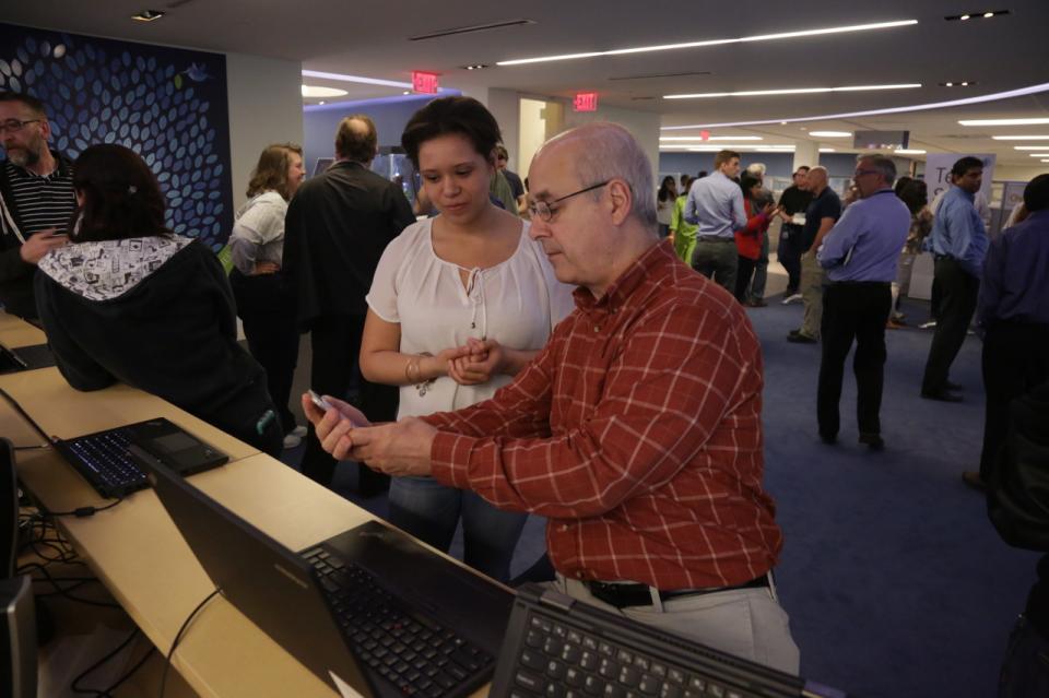 MBFS colleagues enjoying the Grand Opening of our new Fort Worth Business Center