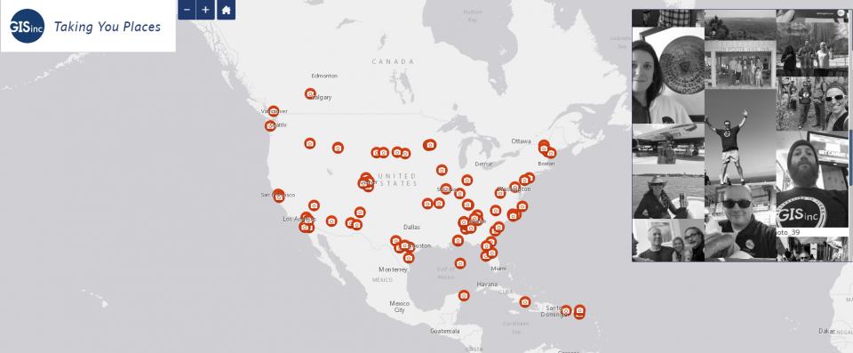 GISinc Taking You Places Web Mapping Application