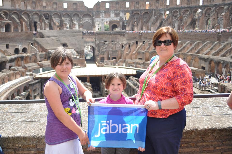 Visiting Rome with the Jabian Flag