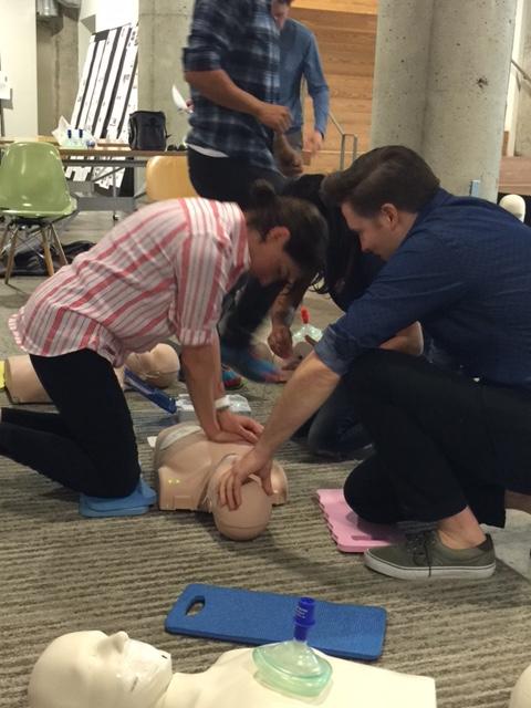 CPR training