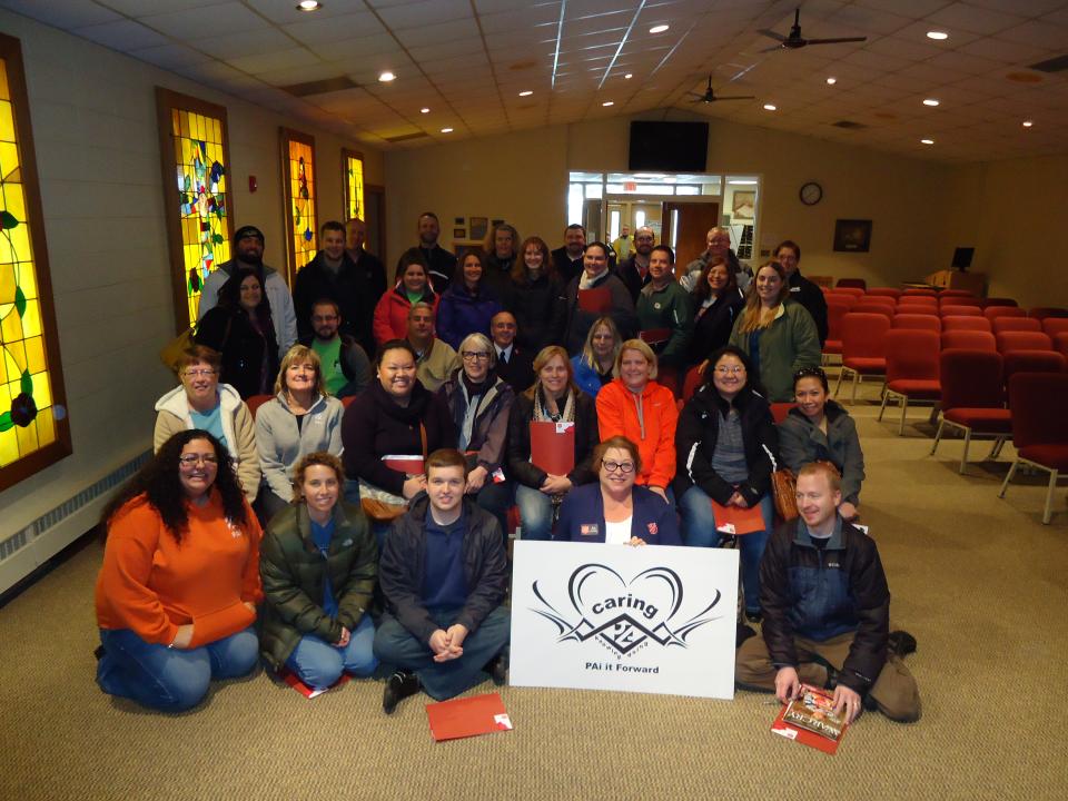 Employees at Salvation Army in Green Bay