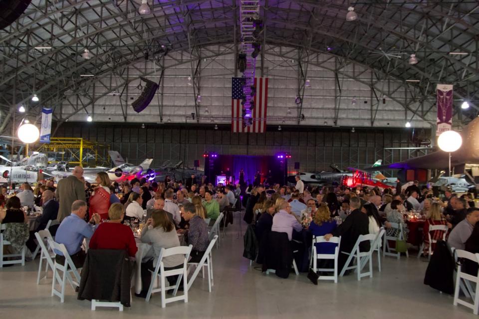 Attending the National Space foundation Goddard dinner