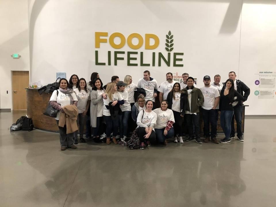 We love seeing our #KforceFamily give back! Our Seattle team volunteered at Food Lifeline.