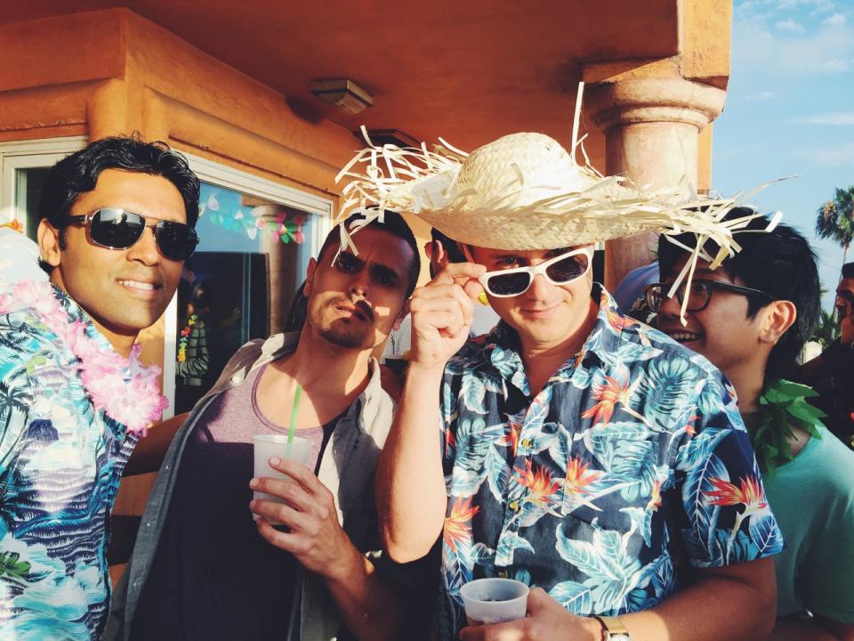 Our NEOGOV Luau—karaoke, drinks, beach!