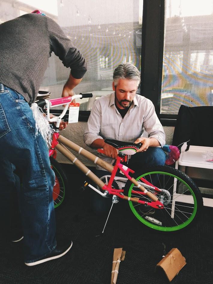 We partnered with the Boys and Girls Club of Mar Vista to assemble some bicycles for their deserving kids