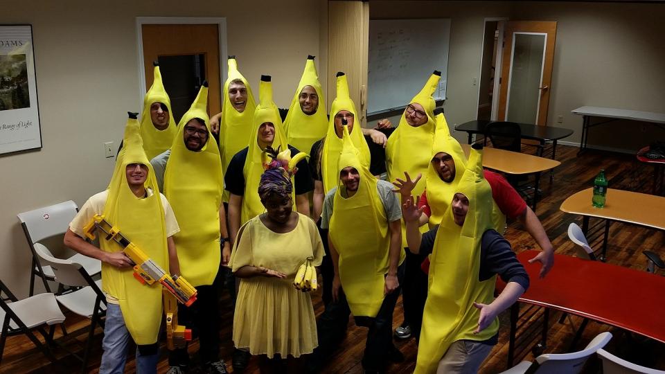 Our annual Halloween Party is no laughing matter! RSI Colleagues take this event very serious (and can often be seen wearing banana costumes at other times of the year as well!)