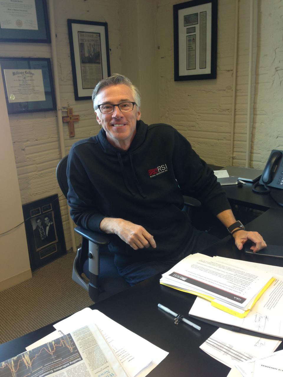 Our CEO in his RSI Hoodie