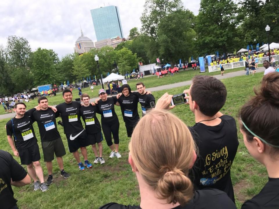 Our Constant Contact and Endurance team members participate in the JP Morgan Corporate Challenge 5K in Boston, MA!