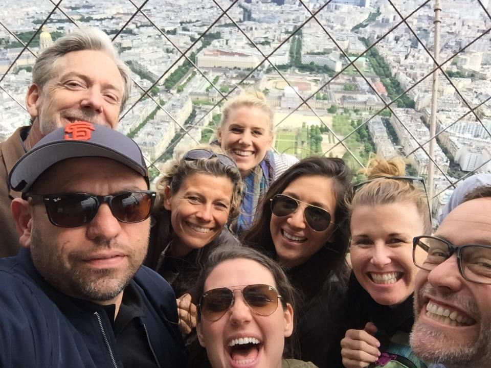 Eiffel Tower Selfie