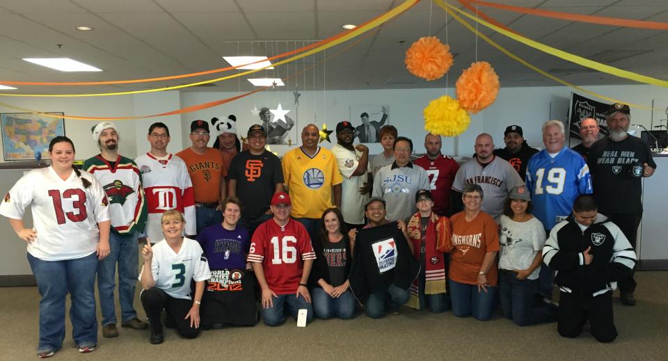 Celebrating Customer Service Appreciation week with spirit days at work.