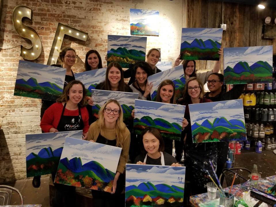 Paint Night Outing