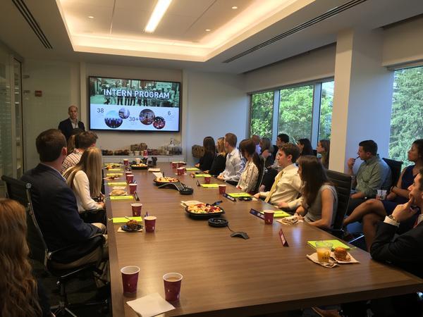 Lunch and Learn with Summer Interns