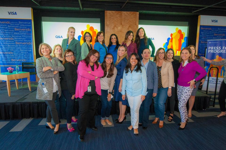 Women in Visa’s Latin America/Caribbean region honor women who Press for Progress in celebration of International Women’s Day