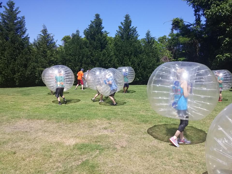 bubble soccer