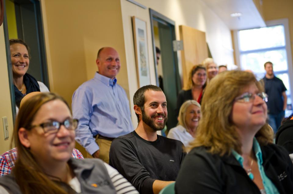 RSGers enjoying stories during our 30th anniversary celebration